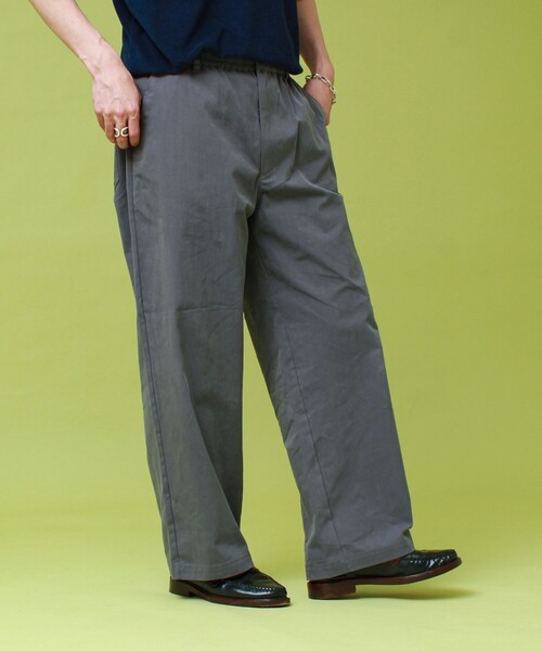 GEVACO（ゲバコ）の「【GEVACO/ゲバコ】コットンナイロンイージーパンツ（その他パンツ・メンズ・ベージュ/チャコールグレー・L/M）」の21枚目の写真