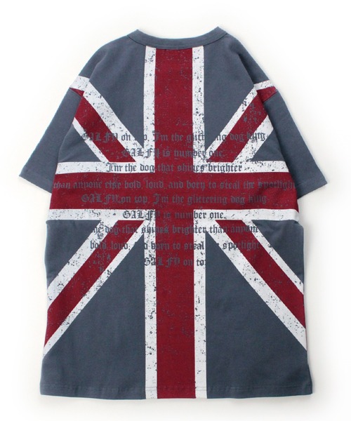 GALFY(ガルフィー)の「【GALFY/ガルフィー】UK ギャル男 TEE(Tシャツ/カットソー・メンズ・ネイビー/ブラック系2/ホワイト/ブラック系1・L/XL/M)」の12枚目の写真