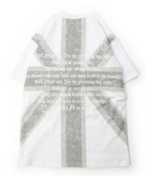 GALFY(ガルフィー)の「【GALFY/ガルフィー】UK ギャル男 TEE(Tシャツ/カットソー・メンズ・ネイビー/ブラック系2/ホワイト/ブラック系1・L/XL/M)」の6枚目の写真