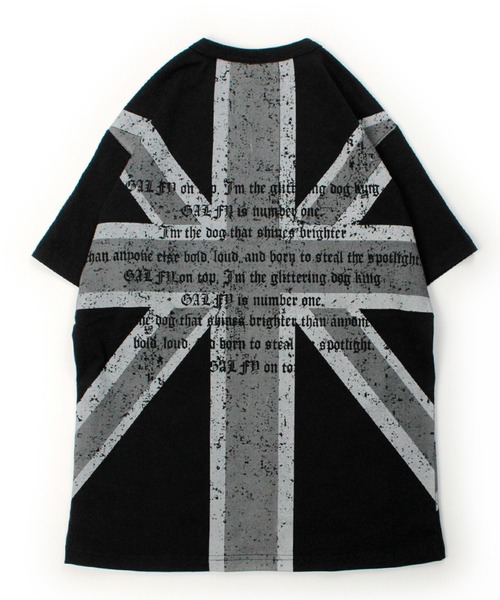 GALFY(ガルフィー)の「【GALFY/ガルフィー】UK ギャル男 TEE(Tシャツ/カットソー・メンズ・ネイビー/ブラック系2/ホワイト/ブラック系1・L/XL/M)」の8枚目の写真