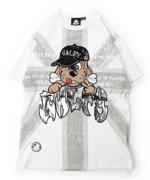 GALFY(ガルフィー)の「【GALFY/ガルフィー】UK ギャル男 TEE(Tシャツ/カットソー・メンズ・ネイビー/ブラック系2/ホワイト/ブラック系1・L/XL/M)」の5枚目の写真