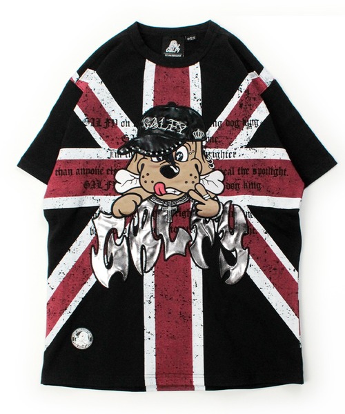 GALFY(ガルフィー)の「【GALFY/ガルフィー】UK ギャル男 TEE(Tシャツ/カットソー・メンズ・ネイビー/ブラック系2/ホワイト/ブラック系1・L/XL/M)」の9枚目の写真