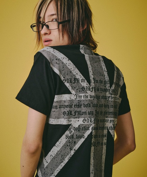 GALFY(ガルフィー)の「【GALFY/ガルフィー】UK ギャル男 TEE(Tシャツ/カットソー・メンズ・ネイビー/ブラック系2/ホワイト/ブラック系1・L/XL/M)」の22枚目の写真
