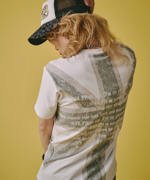 GALFY(ガルフィー)の「【GALFY/ガルフィー】UK ギャル男 TEE(Tシャツ/カットソー・メンズ・ネイビー/ブラック系2/ホワイト/ブラック系1・L/XL/M)」の18枚目の写真
