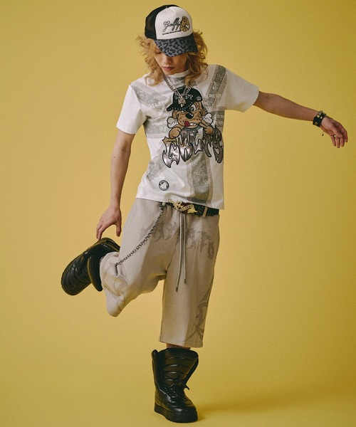 GALFY(ガルフィー)の「【GALFY/ガルフィー】UK ギャル男 TEE(Tシャツ/カットソー・メンズ・ネイビー/ブラック系2/ホワイト/ブラック系1・L/XL/M)」の20枚目の写真