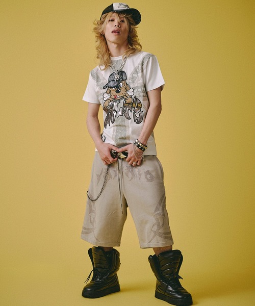 GALFY(ガルフィー)の「【GALFY/ガルフィー】UK ギャル男 TEE(Tシャツ/カットソー・メンズ・ネイビー/ブラック系2/ホワイト/ブラック系1・L/XL/M)」の19枚目の写真