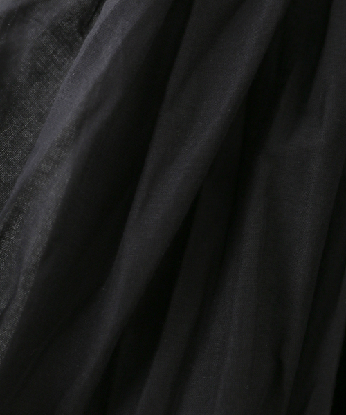 JOURNAL STANDARD relume(ジャーナルスタンダード レリューム)の「【crinkle crinkle crinkle】 frill gather volume camisole(シャツ/ブラウス・レディース・ブラック/ベージュ・FREE)」の7枚目の写真