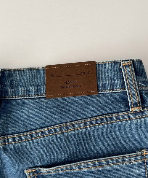 CANAL JEAN(キャナルジーン)の「El mar ワイドストレートデニムパンツ(デニムパンツ・レディース・インディゴブルー・MEDIUM/SMALL)」の13枚目の写真