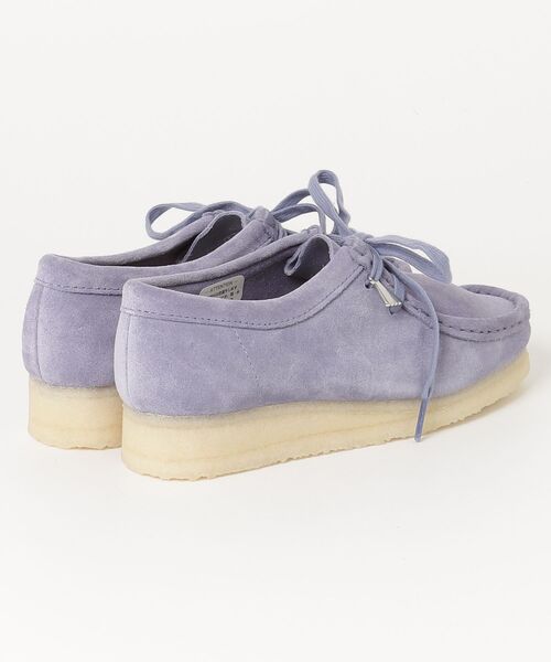 Clarks(クラークス)の「【Clarks】- スエードレザーシューズ【Wallabee. (WOMENS) Purple Interest 26186542】(モカシン/デッキシューズ・レディース・パープル・24.5cm/24.0cm/23.5cm)」の9枚目の写真
