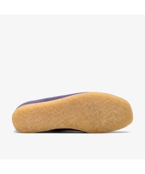 Clarks(クラークス)の「【Clarks】- スエードレザーシューズ【Wallabee. (WOMENS) Purple Interest 26186542】(モカシン/デッキシューズ・レディース・パープル・24.5cm/24.0cm/23.5cm)」の4枚目の写真