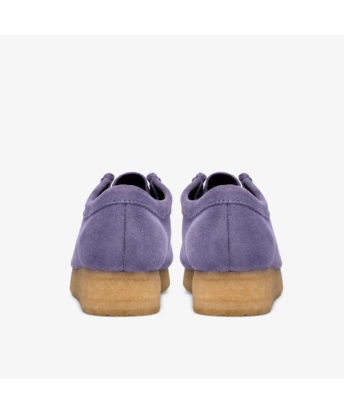 Clarks(クラークス)の「【Clarks】- スエードレザーシューズ【Wallabee. (WOMENS) Purple Interest 26186542】(モカシン/デッキシューズ・レディース・パープル・24.5cm/24.0cm/23.5cm)」の6枚目の写真