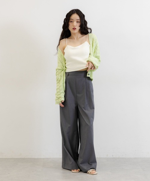 RAGEBLUE（レイジブルー）の「カップ付きキャミソール（キャミソール・レディース・ブラック/ホワイト・FREE）」の3枚目の写真