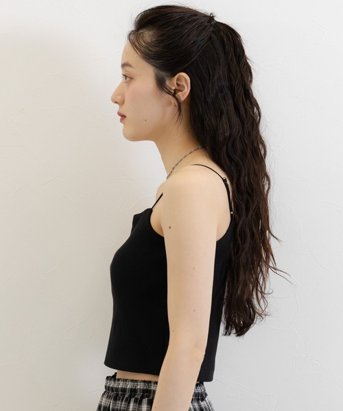 RAGEBLUE（レイジブルー）の「カップ付きキャミソール（キャミソール・レディース・ブラック/ホワイト・FREE）」の13枚目の写真