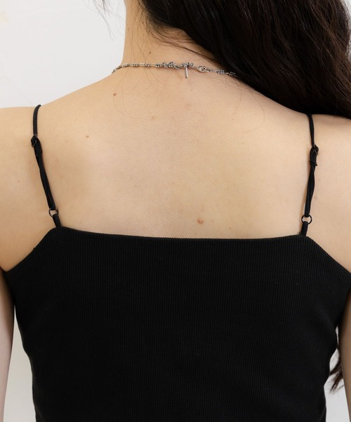 RAGEBLUE（レイジブルー）の「カップ付きキャミソール（キャミソール・レディース・ブラック/ホワイト・FREE）」の15枚目の写真