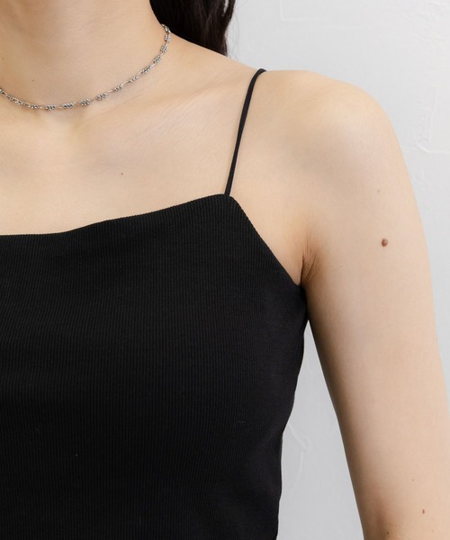 RAGEBLUE（レイジブルー）の「カップ付きキャミソール（キャミソール・レディース・ブラック/ホワイト・FREE）」の17枚目の写真