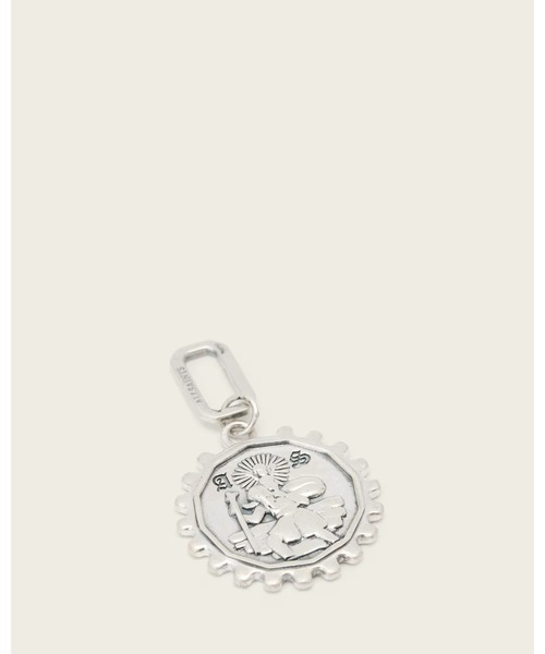 LARGE COIN STERLING SILVER PENDANT CHARM | LRG コイン スターリング シルバー ペンダント チャーム