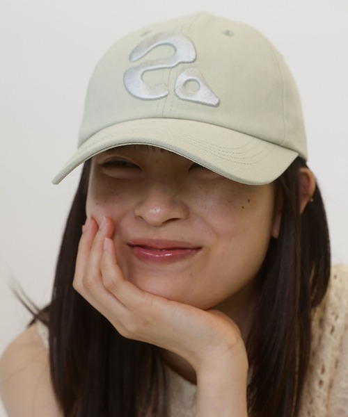 HEISAN(ハイサン)の「◇HEISAN◇ブランド直輸入正規品/ビッグ シンボル ベースボール キャップ BIG SYMBOL BASEBALL CAP(キャップ・レディース・ライトグリーン/ブラック・FREE)」の6枚目の写真
