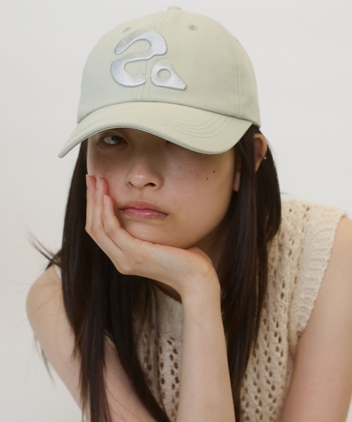 HEISAN(ハイサン)の「◇HEISAN◇ブランド直輸入正規品/ビッグ シンボル ベースボール キャップ BIG SYMBOL BASEBALL CAP(キャップ・レディース・ライトグリーン/ブラック・FREE)」の7枚目の写真