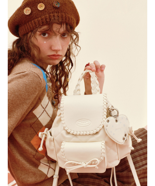 VANWALK（バンウォーク）の「Multi Pocket Mini Backpack [White]（バックパック/リュック・レディース・ホワイト・FREE）」の3枚目の写真