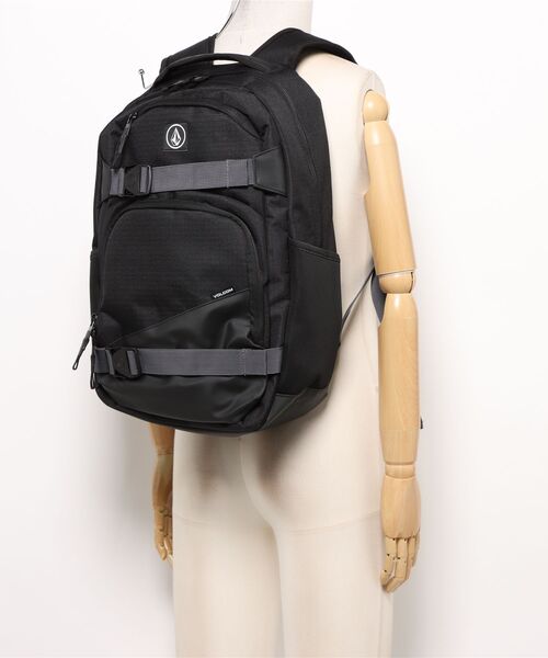 VOLCOM(ボルコム)の「VOLCOM メンズ GRINDSTONE SKATE BP バックパック/リュック 【2026年夏モデル】(バックパック/リュック・メンズ・ブラック・FREE)」の5枚目の写真