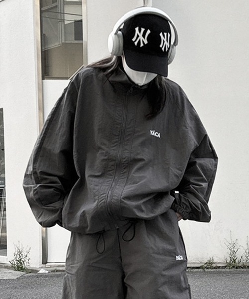 セール】Nylon Logo Track Jacket/ナイロンロゴトラックジャケット