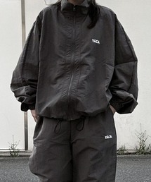 YACA（ヤーカ）の「Nylon Logo Track Jacket/ナイロンロゴトラックジャケット【unisex item】（ナイロンジャケット）」