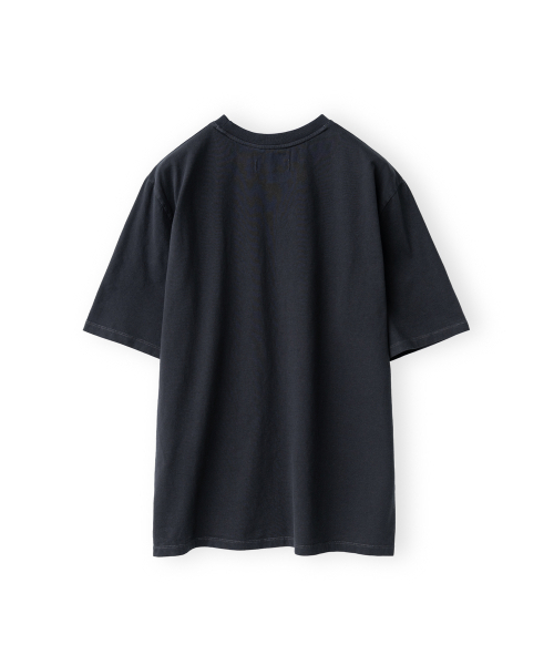 BROWNYARD(ブラウンヤード)の「ウォッシュドTシャツ、ブラック(Tシャツ/カットソー・メンズ・その他・3/4/5/6)」の2枚目の写真
