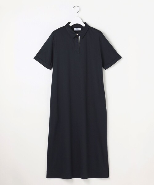 J.PRESS Ladies(J.プレス レディス)の「【WEB限定】コットンスムース ポロワンピース(ワンピース・レディース・ネイビー系/ブラウン系/ブラック系・XS)」の12枚目の写真