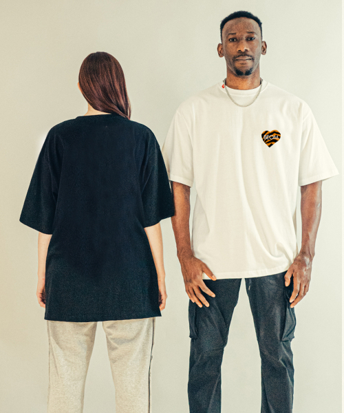 BEOM(ボム)の「アムールバンハートオーバーサイズTシャツブラック(Tシャツ/カットソー・メンズ・その他・2/1)」の6枚目の写真