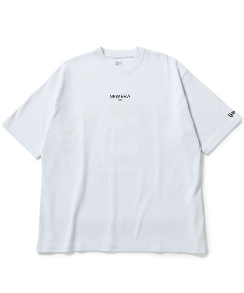 NEW ERA(ニューエラ)の「NEWERA-SS OS CT TEE ZOOM UP LOGO 261(Tシャツ/カットソー・メンズ・ホワイト/ブラック・M/L)」の3枚目の写真