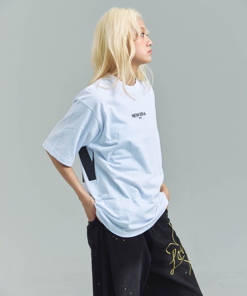 NEW ERA(ニューエラ)の「NEWERA-SS OS CT TEE ZOOM UP LOGO 261(Tシャツ/カットソー・メンズ・ホワイト/ブラック・M/L)」の19枚目の写真