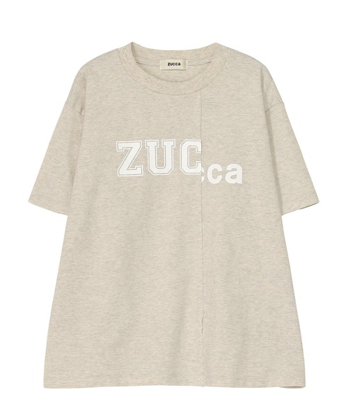 ZUCCa(ズッカ)の「カレッジTドッキング(Tシャツ/カットソー・レディース・オフホワイト/ブルー/ブラック/ホワイト・M size)」の2枚目の写真