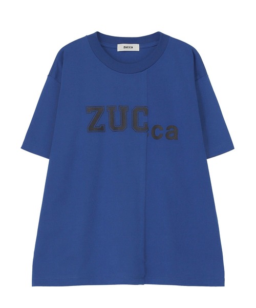 ZUCCa(ズッカ)の「カレッジTドッキング(Tシャツ/カットソー・レディース・オフホワイト/ブルー/ブラック/ホワイト・M size)」の4枚目の写真