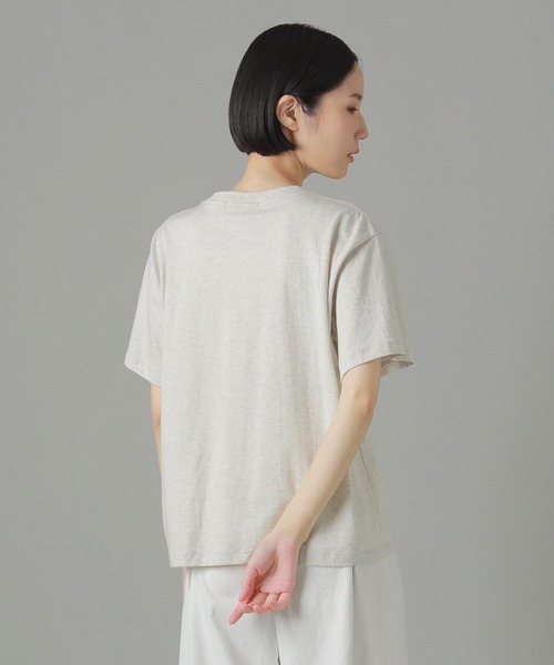 ZUCCa(ズッカ)の「カレッジTドッキング(Tシャツ/カットソー・レディース・オフホワイト/ブルー/ブラック/ホワイト・M size)」の7枚目の写真
