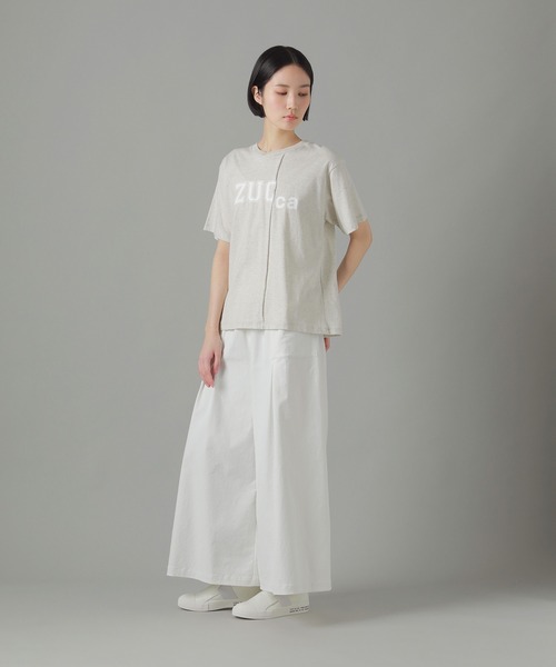 ZUCCa(ズッカ)の「カレッジTドッキング(Tシャツ/カットソー・レディース・オフホワイト/ブルー/ブラック/ホワイト・M size)」の8枚目の写真