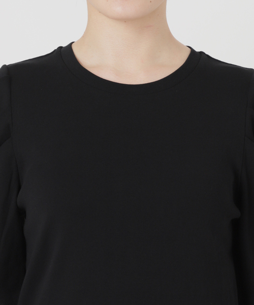 JOURNAL STANDARD relume(ジャーナルスタンダード レリューム)の「《WEB限定追加3》スリーブコンシャスプルオーバー(Tシャツ/カットソー・レディース・ホワイト/ブラック/ホワイト系その他・FREE)」の12枚目の写真