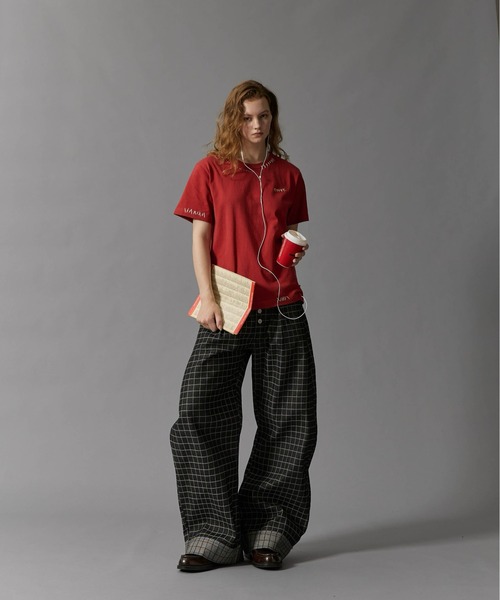 CIVVY.（シヴィ―）の「Hand Stitch T-Shirt - ハンドステッチTシャツ -（Tシャツ/カットソー・メンズ・レッド/アイボリー/ネイビー・MEDIUM/LARGE）」の16枚目の写真