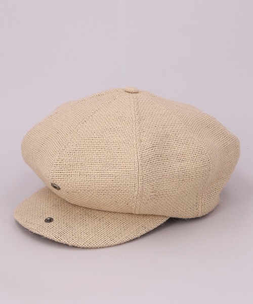 CA4LA(カシラ)の「HEMP BOY CAS(キャスケット・メンズ・ブラック/ナチュラル/ブラウン・ONESIZE)」の7枚目の写真
