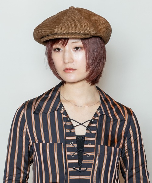 CA4LA(カシラ)の「HEMP BOY CAS(キャスケット・メンズ・ブラック/ナチュラル/ブラウン・ONESIZE)」の16枚目の写真