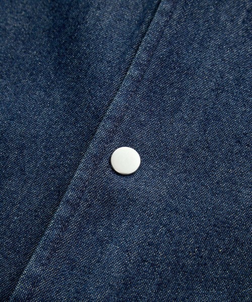 SERACE(セラス)の「【SERACE】Vintage make short sleeve denim shirt / ヴィンテージメイク半袖デニムシャツ(シャツ/ブラウス・メンズ・インディゴブルー/ブラック・S/M/L)」の11枚目の写真