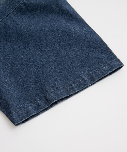 SERACE(セラス)の「【SERACE】Vintage make short sleeve denim shirt / ヴィンテージメイク半袖デニムシャツ(シャツ/ブラウス・メンズ・インディゴブルー/ブラック・S/M/L)」の13枚目の写真