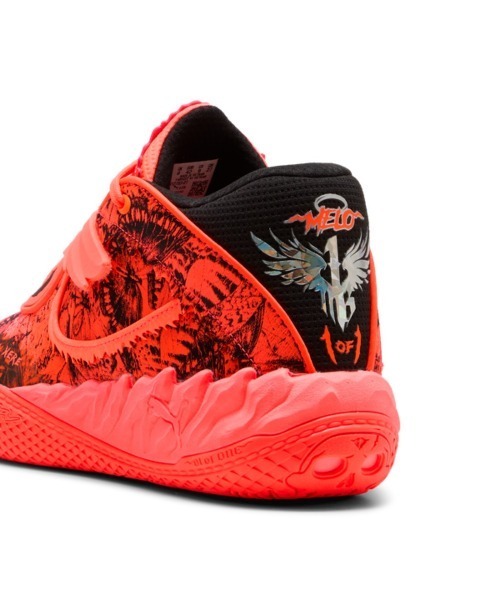 PUMA(プーマ)の「PUMA MB.05 FLUTTER(プーマ MB.05 フラッター)(スニーカー・メンズ・レッド系・26cm/26.5cm/27cm/28cm/27.5cm/28.5cm/29cm/25.5cm/25cm/24.5cm/24cm/23.5cm/23cm)」の3枚目の写真