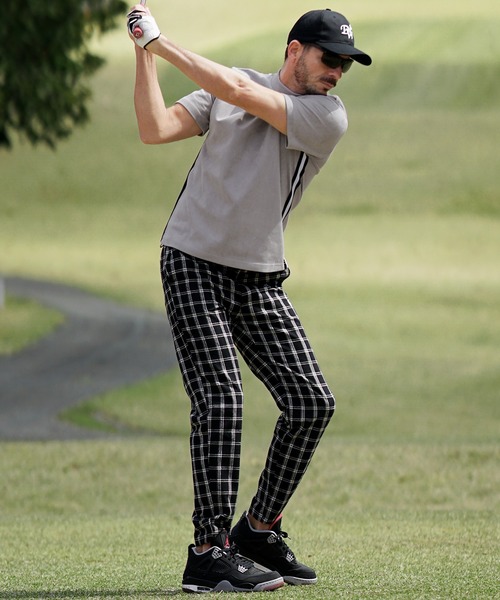 DIVINER GOLF(ディバイナー ゴルフ)の「【DIVINER GOLF】フェイクスウェード半袖モックネックTシャツ メンズ ゴルフウェア 春服 夏服(ゴルフグッズ・メンズ・ライトグレー/オフホワイト/チャコールグレー・XXL/M/L/XL)」の22枚目の写真