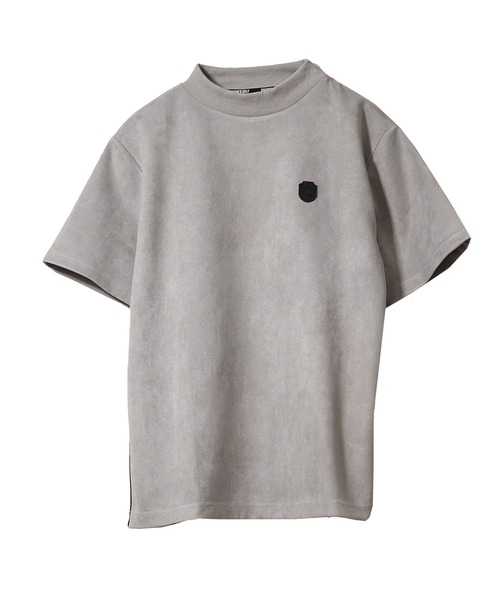 DIVINER GOLF(ディバイナー ゴルフ)の「【DIVINER GOLF】フェイクスウェード半袖モックネックTシャツ メンズ ゴルフウェア 春服 夏服(ゴルフグッズ・メンズ・ライトグレー/オフホワイト/チャコールグレー・XXL/M/L/XL)」の18枚目の写真