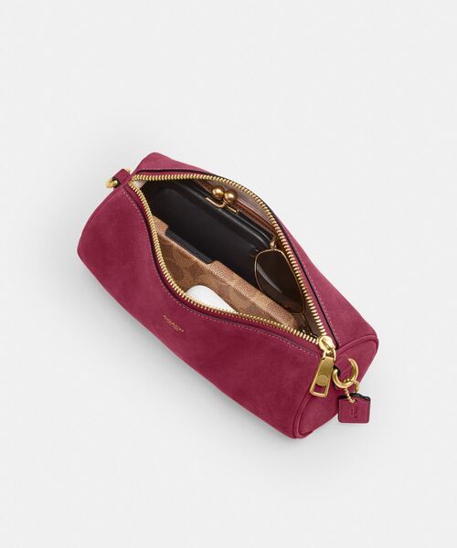 COACH(コーチ)の「バレルバッグ(ショルダーバッグ・レディース・ピンク系その他・ONE)」の4枚目の写真