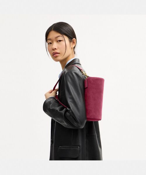 COACH(コーチ)の「バレルバッグ(ショルダーバッグ・レディース・ピンク系その他・ONE)」の9枚目の写真