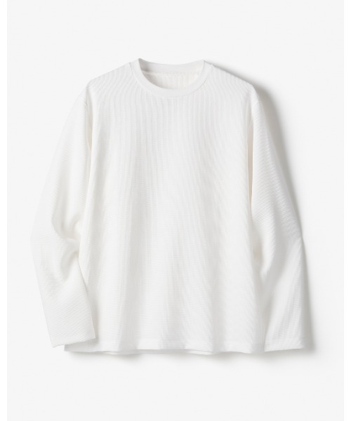 DoCLASSE( ドゥクラッセ)の「高性能アクティブ軽快Tシャツ 長袖(Tシャツ/カットソー・メンズ・ホワイト/ネイビー/ブラック/チャコール・L/3L/M/LL)」の7枚目の写真