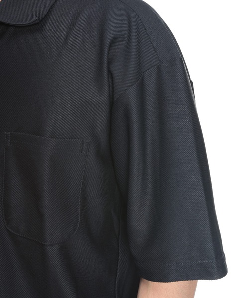 URBAN SQUARE(アーバンスクエア)の「【セットアップ】半袖 シャツ パンツ セットアップ メンズ 夏 キレイめ さらさら 軽量 ストレッチ 上下セット オフィスカジュアル(セットアップ・メンズ・ブラック/ネイビー・LL/M/L)」の19枚目の写真