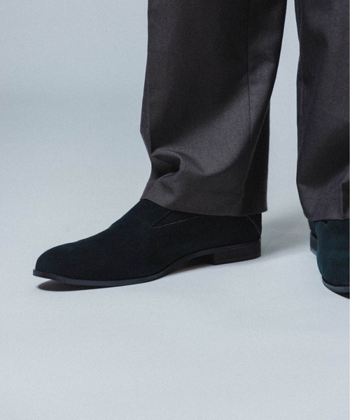 THE BOLDMAN（ザ ボールドマン）の「Suede Soft Loafer / スウェードソフトローファー（ローファー・メンズ・ベージュ/ブラック/カーキ・SMALL/LARGE/MEDIUM）」の4枚目の写真