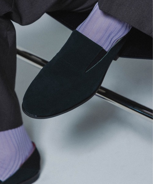 THE BOLDMAN（ザ ボールドマン）の「Suede Soft Loafer / スウェードソフトローファー（ローファー・メンズ・ベージュ/ブラック/カーキ・SMALL/LARGE/MEDIUM）」の7枚目の写真